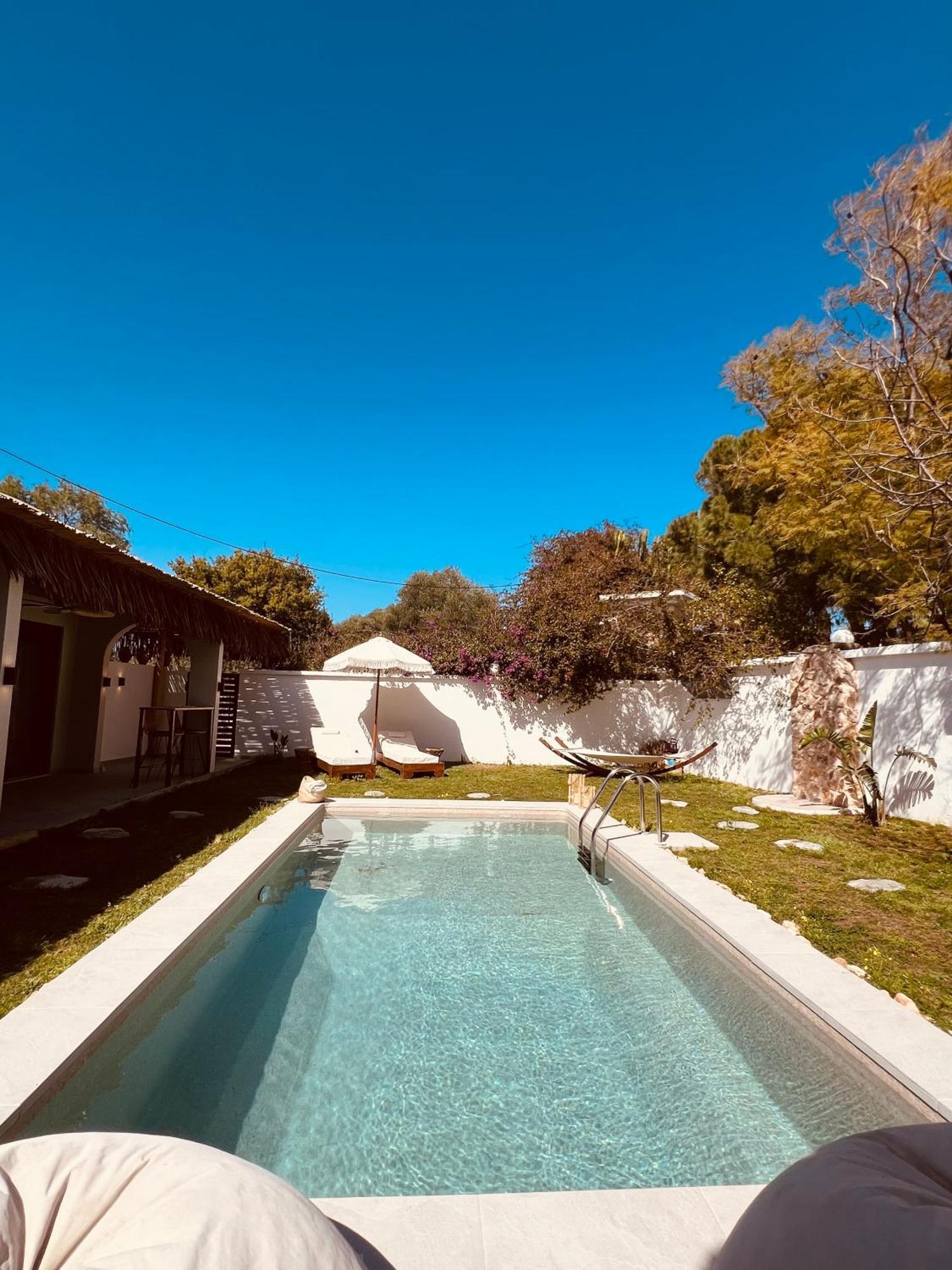 Naya Pool & Garden View Bungalow Koskinou  المظهر الخارجي الصورة