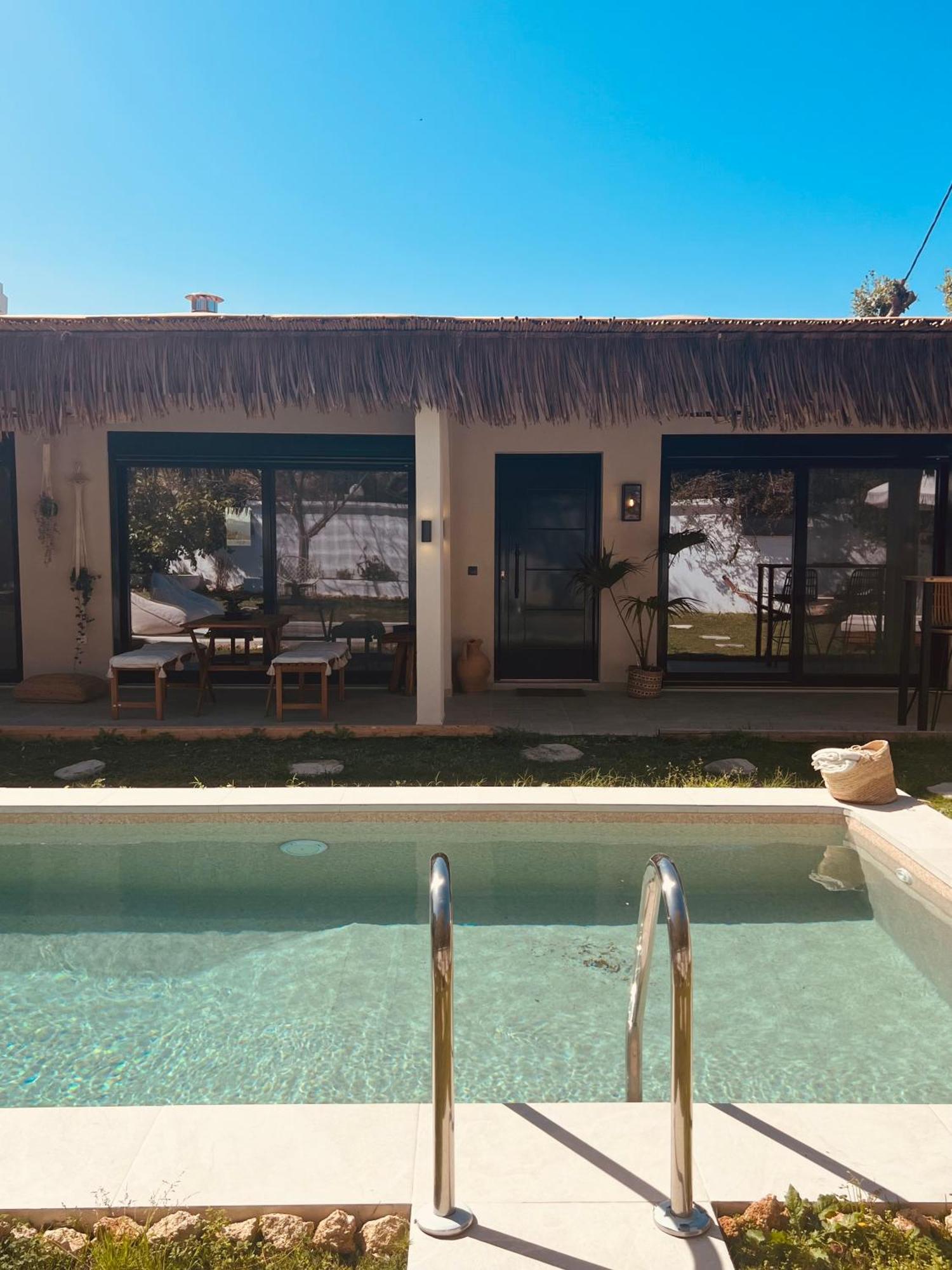 Naya Pool & Garden View Bungalow Koskinou  المظهر الخارجي الصورة