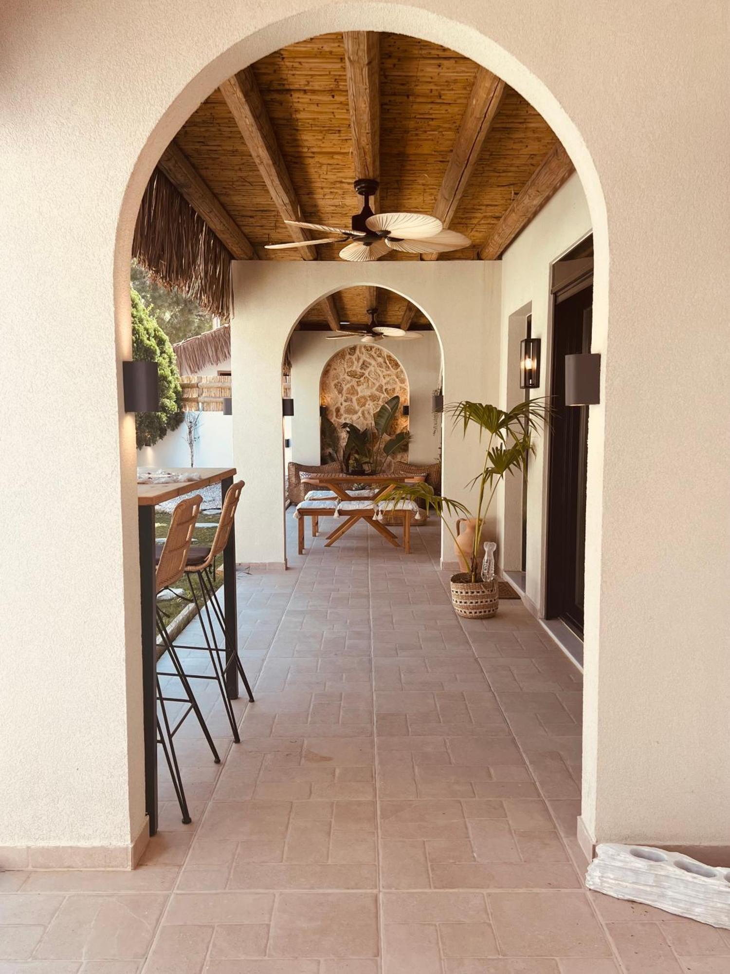 Naya Pool & Garden View Bungalow Koskinou  المظهر الخارجي الصورة